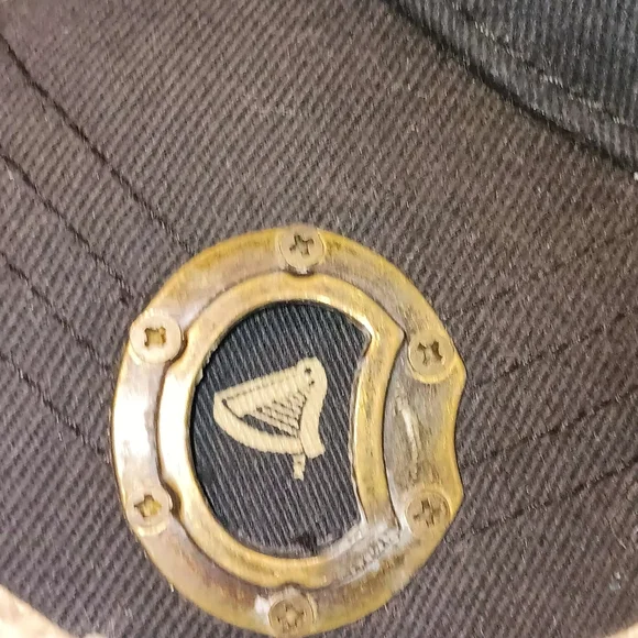 Guinness Black Hat with Green Shamrock And Opener - Picture 4 of 6